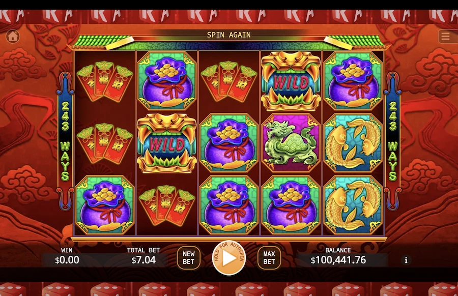 Treasure Tiger Slot KA Gaming