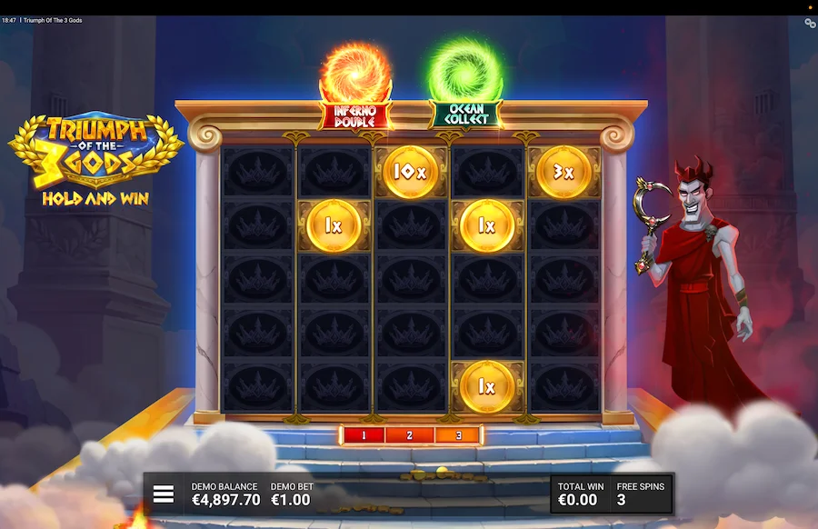 Triumph Of The 3 Gods Gameplay