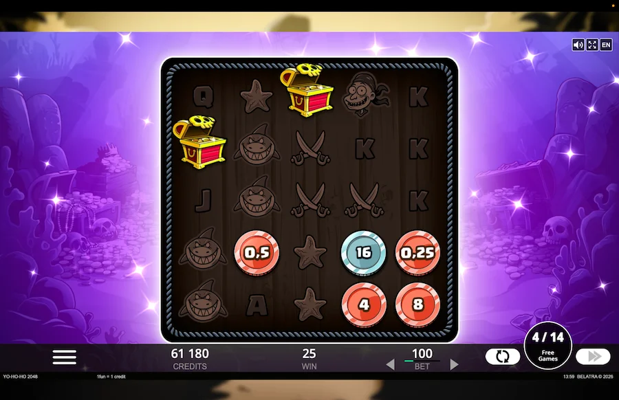 Yo Ho Ho 2048 Gameplay